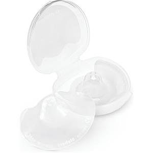 Medela Paracapezzoli Contact senza BPA, in silicone morbido Sottile, include 2 paracapezzoli e custodia, 16 mm, S