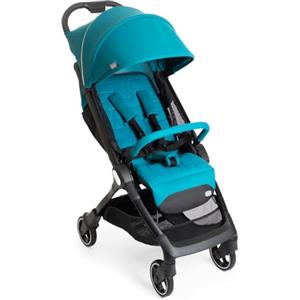 Chicco We Passeggino Leggero E Compatto Da 0 Mesi A 22 Kg, Passeggino Reclinabile, Chiusura Facile Con Una Mano, Capotte Parasole E Parapioggia, Blu, Balsam