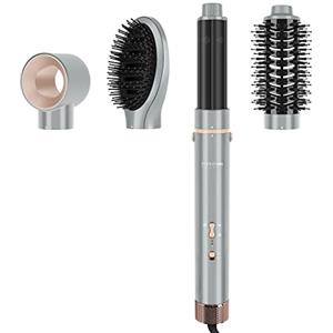 PARWIN PRO BEAUTY MaxAIR Styler 4 IN 1, PARWIN PRO BEAUTY Set di Spazzola Asciugacapelli, Phon, Arricciacapelli. Per l'Asciugatura/Lisciatura/Volumizzazione/Arricciatura, con Cura Ionica, Motore ad Alta Velocità