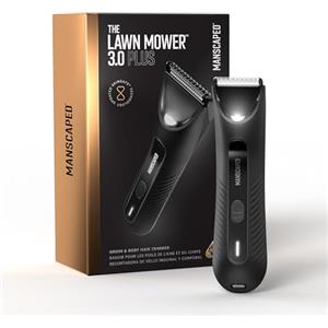 Manscaped Refining The Gentleman MANSCAPED® The Lawn Mower® 3.0 Plus - Rasoio per peli di inguine e corpo, lama aggiornata SkinSafe™, toelettatore impermeabile, ricaricabile USB-C, rasoio a sfera wireless da uomo