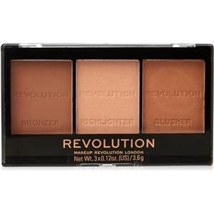 MAKEUP REVOLUTION LONDON MakeUp Revolution Gel Opaco Sculpt & Contour Kit Ultraleggero/Med C04