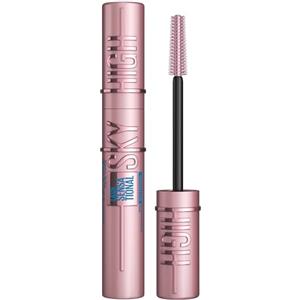 Maybelline New York Mascara Waterproof Ciglia Sensazionali Sky High, Volumizzante e Allungante, Definisce, incurva e moltiplica, Nero, 6 ml