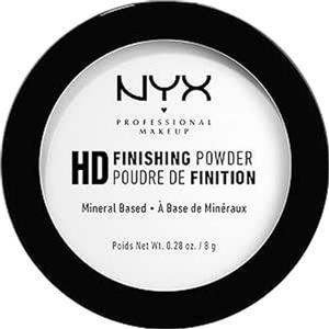 NYX Professional Makeup High Definition Finishing Powder, Cipria in Polvere Compatta, Opacizzante, Finish Matte, Tonalità Translucent