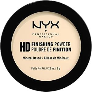 NYX Professional Makeup High Definition Finishing Powder, Cipria in Polvere Compatta, Opacizzante, Finish Matte, Tonalità Banana