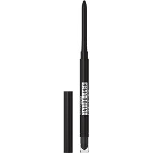 Maybelline New York, Matita Occhi in Gel Tattoo Liner Smokey, Per Smokey Eyes effetto tatuaggio, Lunga Tenuta, Waterproof, Black