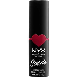 NYX Professional Makeup Rossetto Cremoso Suede Matte Lipstick, Spicy