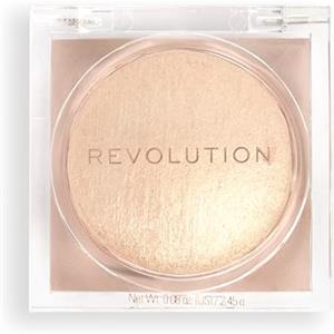 MAKEUP REVOLUTION LONDON Makeup Revolution Beam Bright Highlighter - Formula da Polvere a Liquido per un Eclat su Tutto il Viso, 5 Incantevoli Tonalità: Bronze Baddie