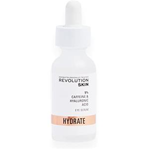 Revolution Skincare London Makeup Revolution Skincare London Siero Contorno Occhi al 5% di Caffeina e Acido Ialuronico, Riduce le Occhiaie e il Gonfiore del Contorno Occhi, Vegano e Cruelty-Free, 30ml