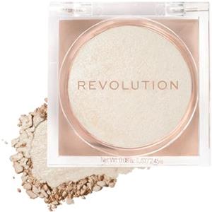 MAKEUP REVOLUTION LONDON Makeup Revolution Beam Bright Highlighter - Formula da Polvere a Liquido per un Eclat su Tutto il Viso, 5 Incantevoli Tonalità: Diamond Glow