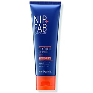 NIP & FAB Nip+Fab Nip + Fab Glycolic Acid Fix Face Scrub Extreme, Scrub viso con acido salicilico Aloe Vera, Pulizia dei pori, 75 ml