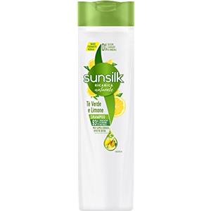 Sunsilk, Shampoo Tè Verde e Limone Detox, Shampoo Purificante per Capelli Grassi, Dona Capelli Leggeri e Puliti Più a Lungo, con Tè Verde Antiossidante e Limone Purificante, 400 ml