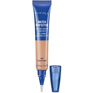 Rimmel London Correttore Liquido Match Perfection, Media Coprenza per Occhiaie e Imperfezioni del Viso, 030 Classic Beige, 7 ml