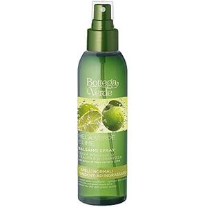 Bottega Verde - Mela verde e Lime - Balsamo spray senza risciacquo - vitalità e leggerezza - capelli normali tendenti ad ingrassarsi (150 ml)