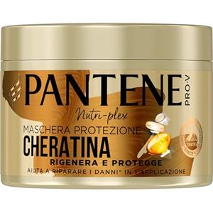 Pantene Pro-V Maschera capelli, Rigenera e Protegge Protezione Cheratina, aiuta a riparare i danni da styling in 1 applicazione, 500ml