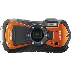 Ricoh WG-80 Arancione Impermeabile Fotocamera Digitale Antiurto Freezeproof Crushproof 03127