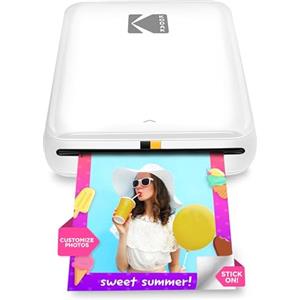 Kodak Step stampante Stampante fotografica portatile, wireless, tecnologia ZINK Zero Ink, app Kodak gratuita per iOS e Android | Stampa foto adesive 2