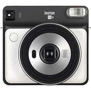 Fujifilm Instax Square SQ6 Fotocamera Istantanea per Foto Formato Quadrato 62 x 62 mm, Pearl White
