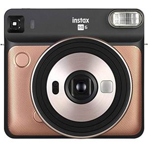 Fujifilm Instax Square SQ6 Fotocamera Istantanea per Foto Formato Quadrato 62 x 62 mm, Blush Gold