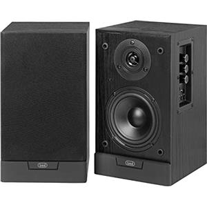 Trevi AVX 575 BT Altoparlanti Amplificati 70W , Casse Wireless con Bass Reflex, Altoparlanti con USB, Micro SD, AUX-IN, RCA, Mp3, Mobile in Legno di Dimensioni Compatte