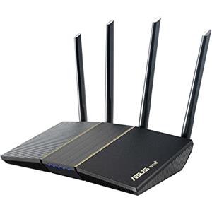 ASUS RT-AX57 AX3000 AiMesh Dual Band Router Estendibile WLAN (WiFi 6, 1024-QAM, AiProtection, MU-MIMO, OFDMA, Controllo app)