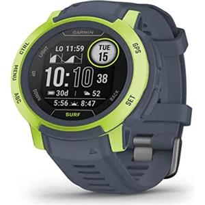 Garmin Instinct 2 - Surf, Smartwatch, 45mm, Autonomia 28 giorni, Surf, Windsurf, Kitesurf, +30 app, GPS, Cardio, SpO2, Activity Tracker 24/7, Connect IQ (Mavericks)