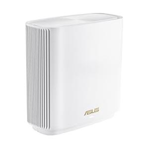 ASUS ZenWiFi XT8 sistema Mesh Wi-Fi 6 tri-band AX6600, 4+ camere, 6.6 gbps, 3 ssid, Internet security e controllo genitori incluso a vita, porta 2.5g, 1 pezzo, bianco