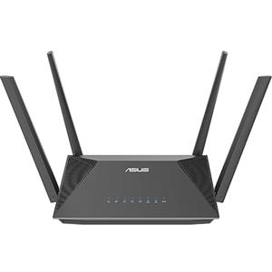 ASUS RT-AX52 AX1800 Router estendibile Dual Band WiFi 6, Instant Guard, Parental Control, VPN, compatibile AiMesh, QoS, Punto di accesso/Ripetitore, Nero