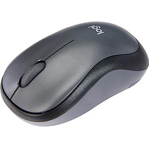 Logitech M220 SILENT Mouse Wireless, 2,4 GHz con Ricevitore USB, Tracciamento Ottico 1000 DPI, Durata Batteria di 18 Mesi, Ambidestro, Compatibile con PC, Mac, Laptop - Grigio