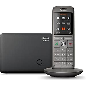 Gigaset CL660 Telefono Cordless, Vivavoce, Calendario, Nero [Italia]