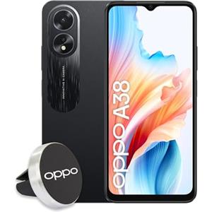 OPPO A38 4G Smartphone, AI Doppia fotocamera 50+2MP, Selfie 5MP, Display 6.56