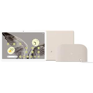 Google Pixel Tablet con Base di ricarica - Tablet Android con schermo da 11 pollici e batteria a lunghissima durata - 8 GB di RAM - 128 GB di spazio di archiviazione - Grigio creta