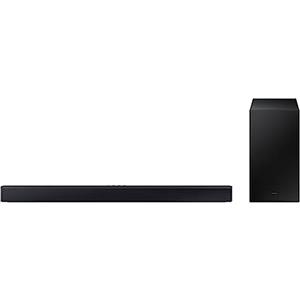 Samsung Soundbar HW-C430/ZF Serie C, 3 Speaker, Subwoofer Incluso, Audio a 2.1 Canali, Adaptive Sound Lite, Black 2023