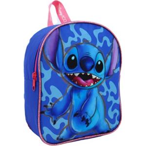 mybagstory - zaino stitch catable ragazza materna - Stitch - Blu - Bambino - Scuola - Scuola - Scuola - Presepe - Taglia 25 cm - Spalline regolabili - Idea Regalo - 100 anni Disney, blu, 28 cm