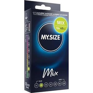 My.Size Mix Preservativi misura 3, 53 mm, confezione grande, 28 pezzi