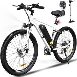 HITWAY Bicicletta Elettrica, Adulti Mountain Bike Elettrico, Bicicletta elettrica da 26