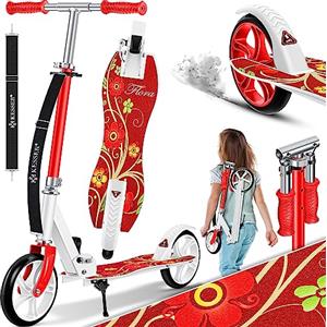 KESSER® Scooter Monopattino per Bambini da Città motorizzato a Spinta, acrobatico Pieghevole