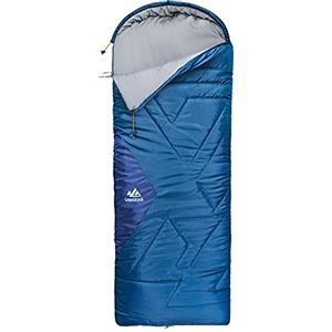 Unigear Camfy Bed 30°F Busta Sacco a Pelo,Comodo Sacco a Pelo Tre Stagioni Premium per Adulti e Bambini,Portatile Leggero per Il Campeggio di 3 Stagioni