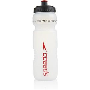 Speedo Unisex Adulto Water Bottle 800ml Bottle, Rosso, Taglia Unica