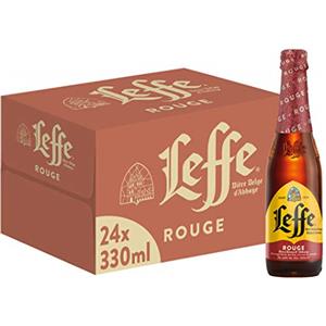 Leffe Rouge, Birra Bottiglia - Pacco da 24x33cl