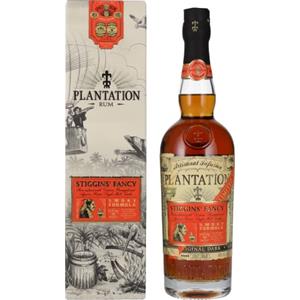 Plantation Rum Stiggins' Fancy Pineapple Smoky Formula, 700ml, Ideale per Daiquiri, Note Affumicate e Fruttate, Rum Scuro Artigianale Proveniente da Trinidad, Barbados e Giamaica, Idea Regalo, 40% Vol