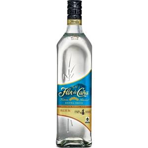 Flor De Caña 4 anni Rum bianco , 700 ml