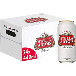 Stella Artois, Birra Lattina - Pacco da 24x44cl