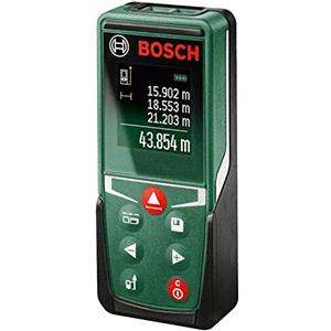 Bosch Home and Garden Bosch distanziometro laser UniversalDistance 50 (misura distanze fino a 50 m con precisione, funzioni di misurazione, funzione di memorizzazione)