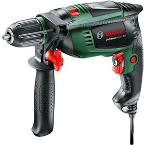 Bosch Home and Garden 603131100 Universal Impact 800 Trapano Battente, Funzione Kickback Control, W, 230 V, Verde, ‎27.3 x 6.9 23.2 cm, 1.7 Kg