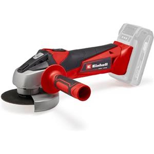 Einhell Smerigliatrice angolare a batteria TC-AG 18/115 Li-Solo Power X-Change (18 V, 115 mm diametro disco, 28 mm profondità taglio, soft start, senza disco, senza batteria)