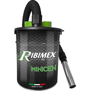 RIBIMEX - Aspiracenere elettrico Minicen, Filtro HEPA, 10 L, 800 W - PRCEN011