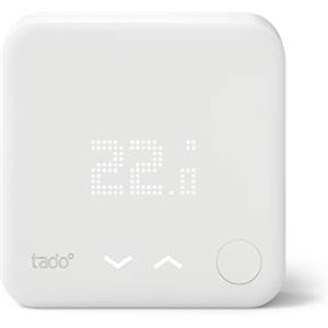 tado° Termostato Intelligente Cablato - Accessorio aggiuntivo per il controllo della temperatura multi-stanza - Termostato caldaia - Termostato smart - Adatto per riscaldamento a pavimento