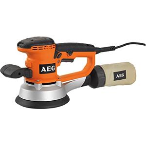 AEG EX150 ES Levigatrice Roto-Orbitale 440 W, Include 3 Dischi Abrasivi (Grana 80), Sacchetto Raccogli-Polvere