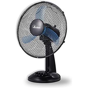 ARDES - Ventilatore da Tavolo Ardes 30 cm Modello Penny 3 Pale Oscillante con Inclinazione Regolabile Ventilatore Ardes 3 Velocità Silenzioso AR5AM30