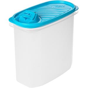 Tatay Porta Minestra Fresh, Capacità 2L, senza BPA, Sicuro in Lavastoviglie e Microonde, Blu, 1 unità Dimenzione 18.4 x 9.7 x 19 cm